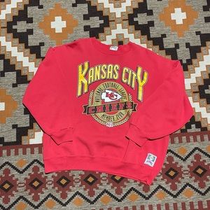 Vintage Chiefs Crewneck — Nutmeg Mills XL
